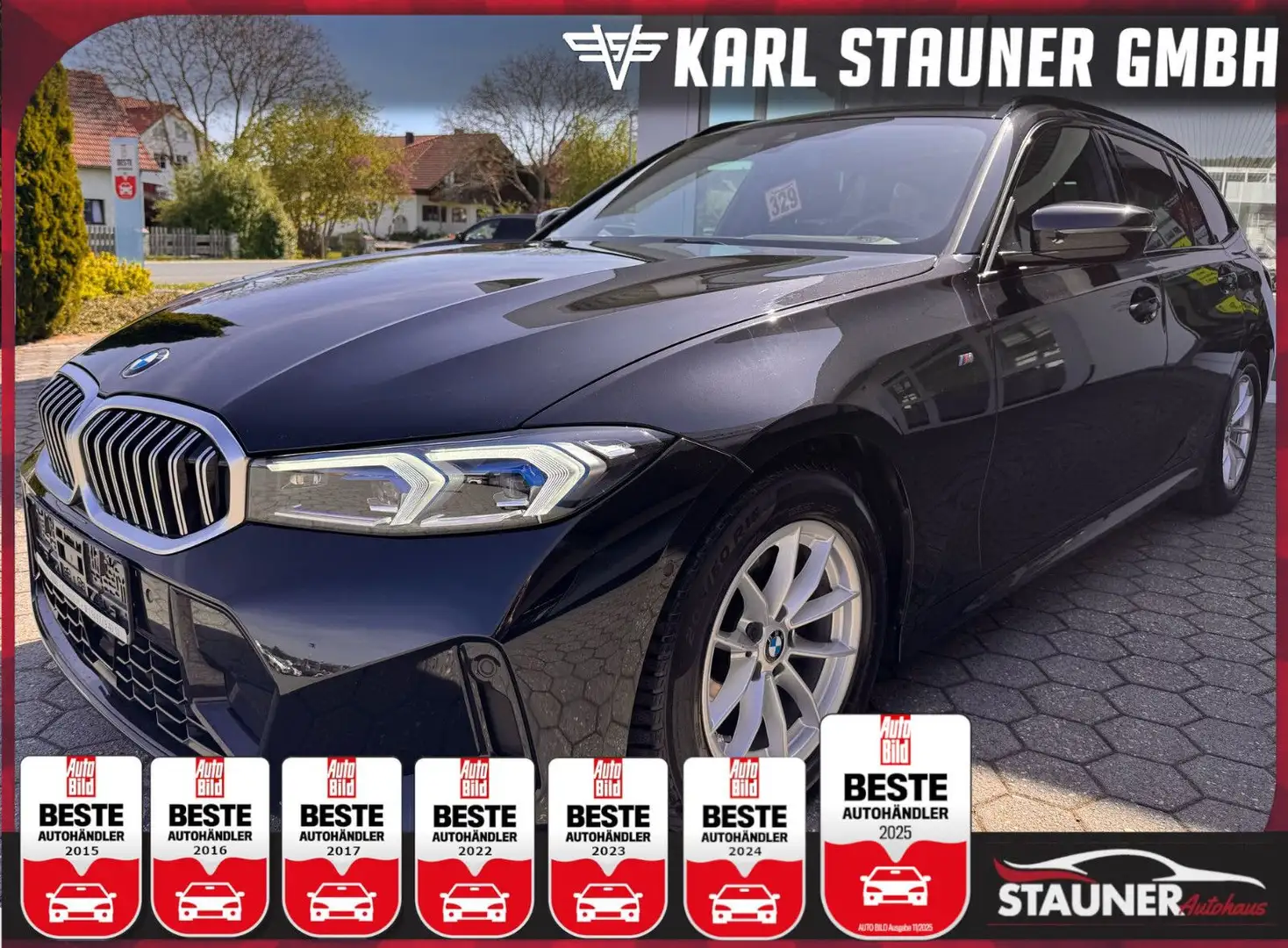 BMW 320 i Touring M-Sport MEMORY ABSTANDST. HEAD-UP Schwarz - 1