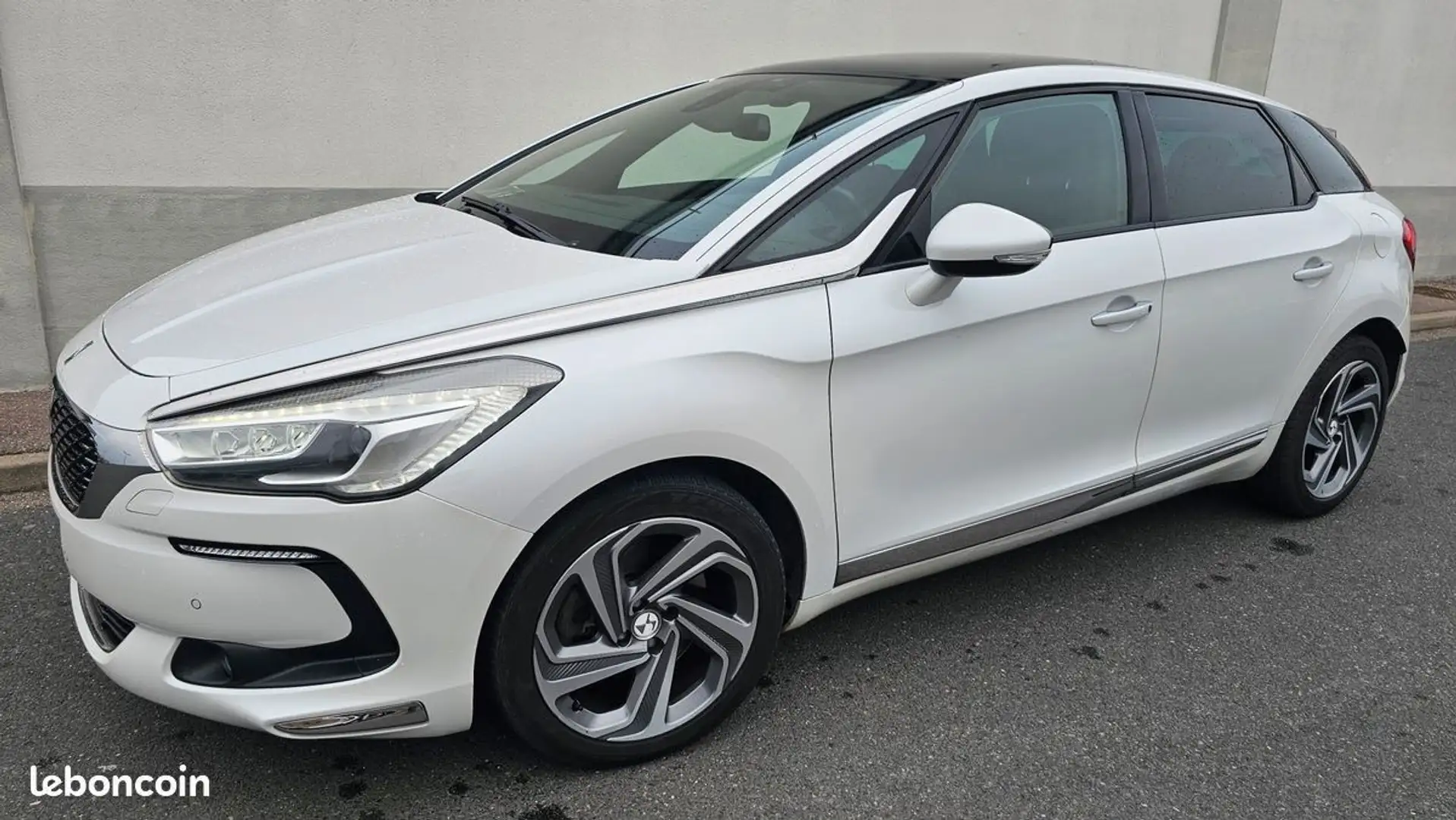 Citroen DS5 2.0 bluehdi 150 so chic blanc nacre Blanco - 1