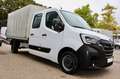 Renault Master III DoKa Pritsche + Plane L3H1 3,5t SHZ Blanc - thumbnail 1