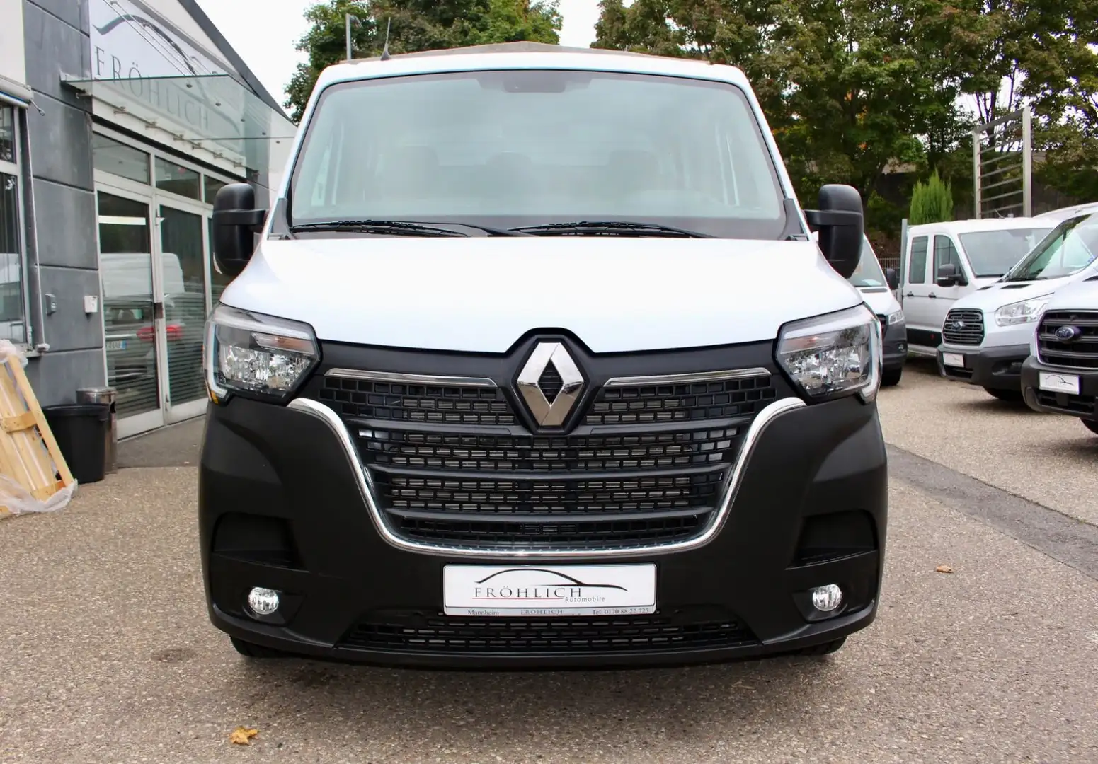 Renault Master III DoKa Pritsche + Plane L3H1 3,5t SHZ Blanc - 2