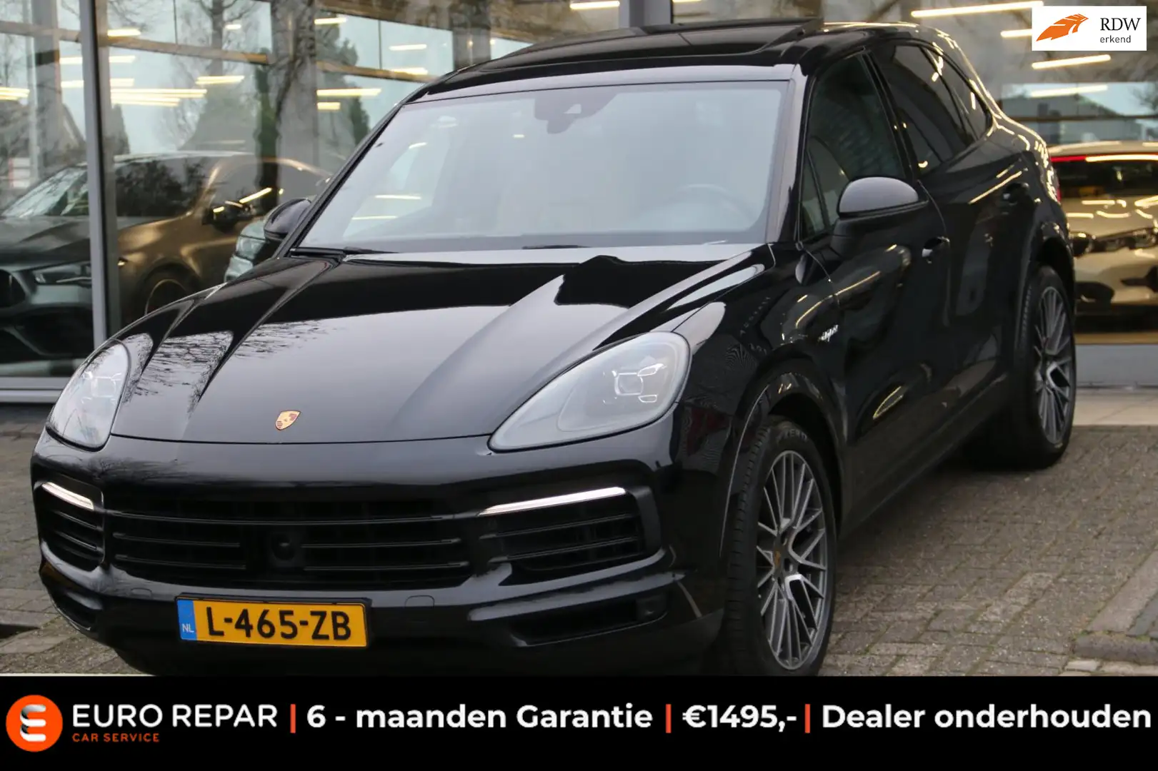 Porsche Cayenne 3.0 E-Hybrid LUCHTVERING PANO-DAK NL-AUTO NAP! Schwarz - 1