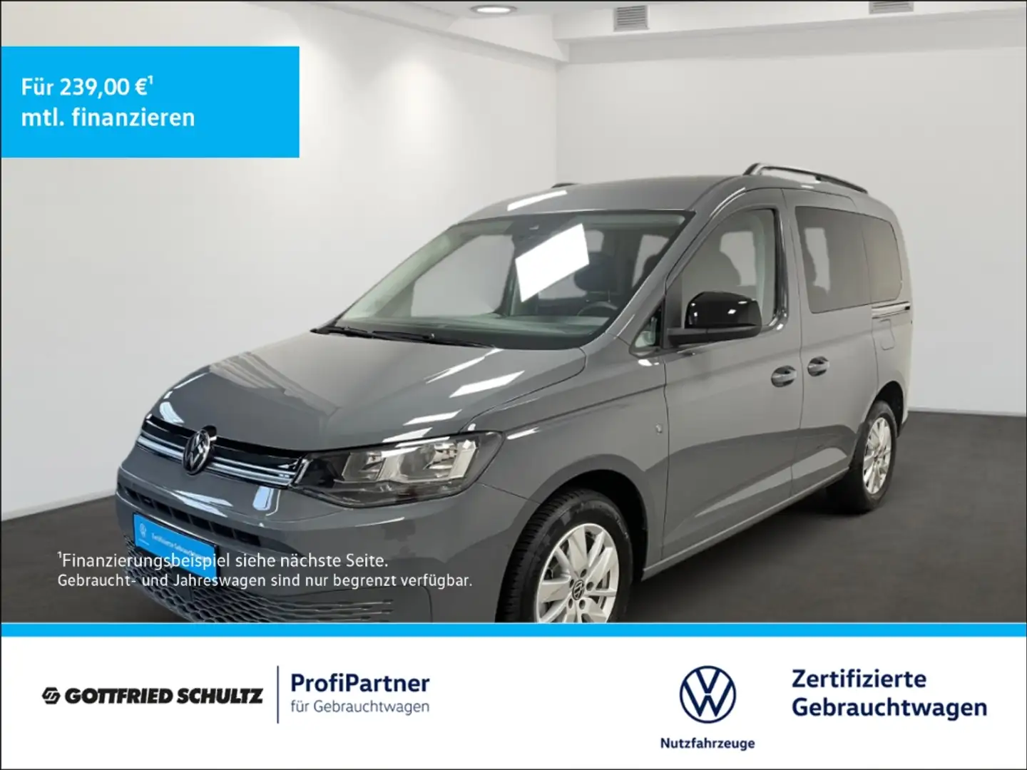 Volkswagen Caddy 1.5 TSI DSG Life Park Assist Sitzheizung Grau - 1