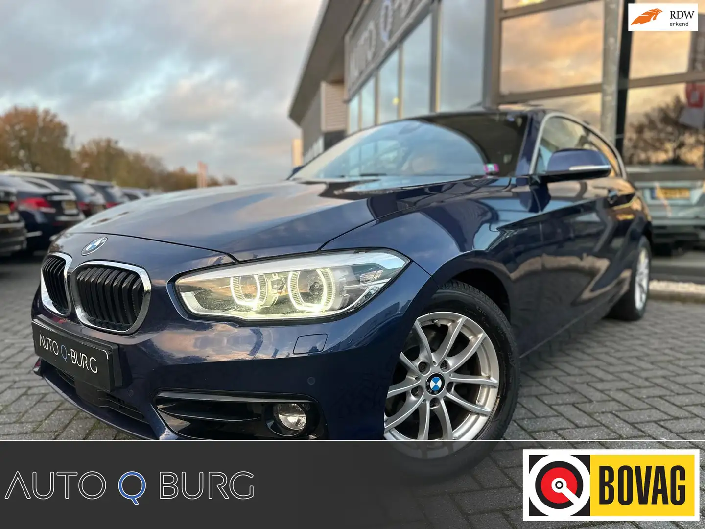 BMW 120 1-serie 120d xDrive | Automaat | Schuifdak | Leder Kék - 1