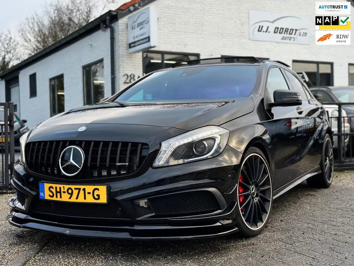 Mercedes-Benz A 45 AMG 4MATIC Edition 1 zeer gaaf! Incl btw. Nero - 1