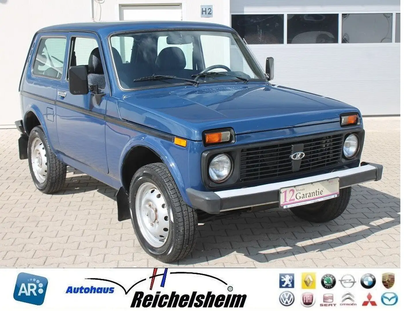 Lada Niva Tüv/Au neu,wenig Km,gepflegt,AHK,4x4,Finanz Синій - 1