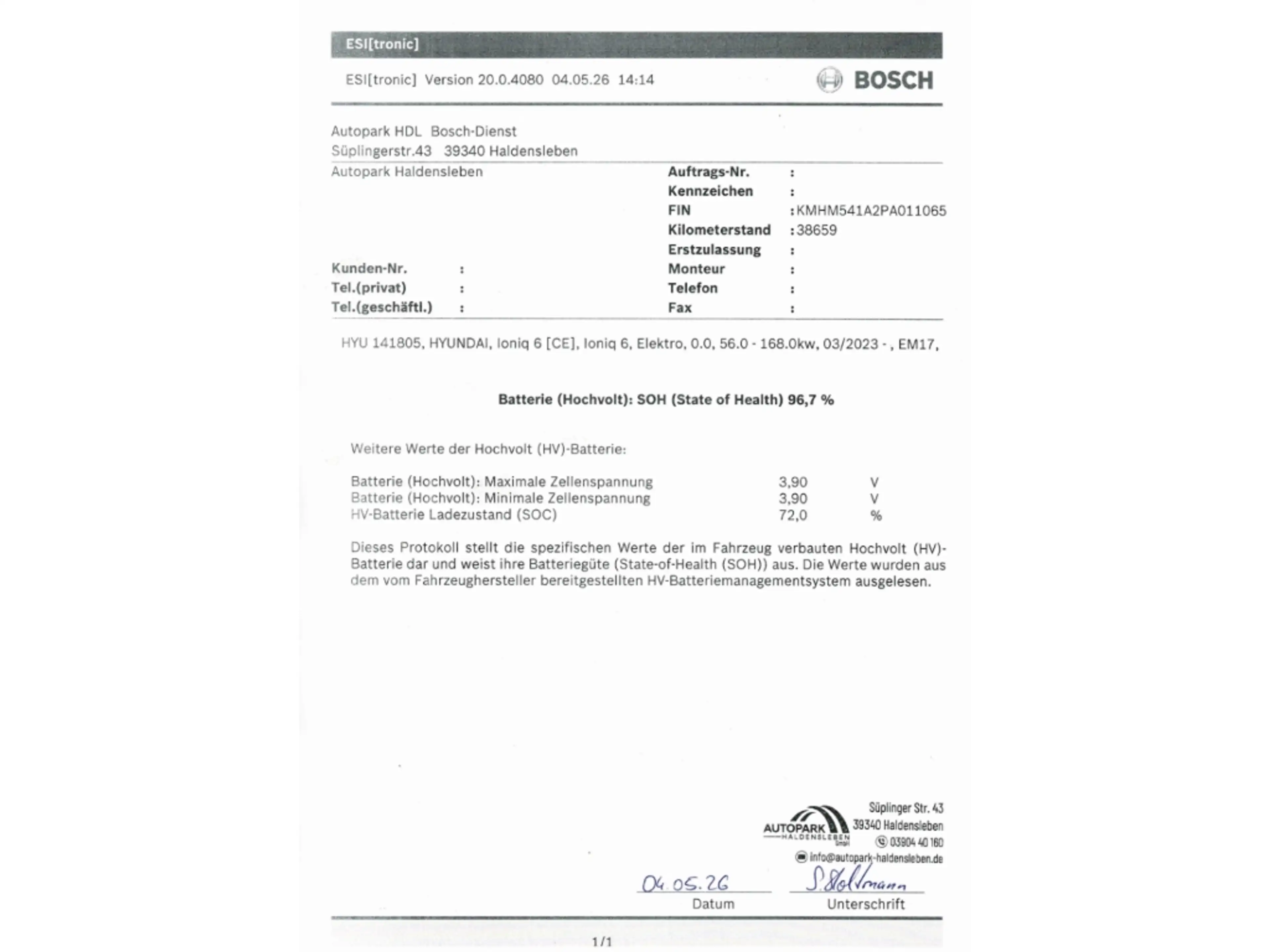 Hyundai IONIQ 6 Uniq Elektro 77 UNIQ-P 77.4KWH digi Außenspiegel 2 — photo 2