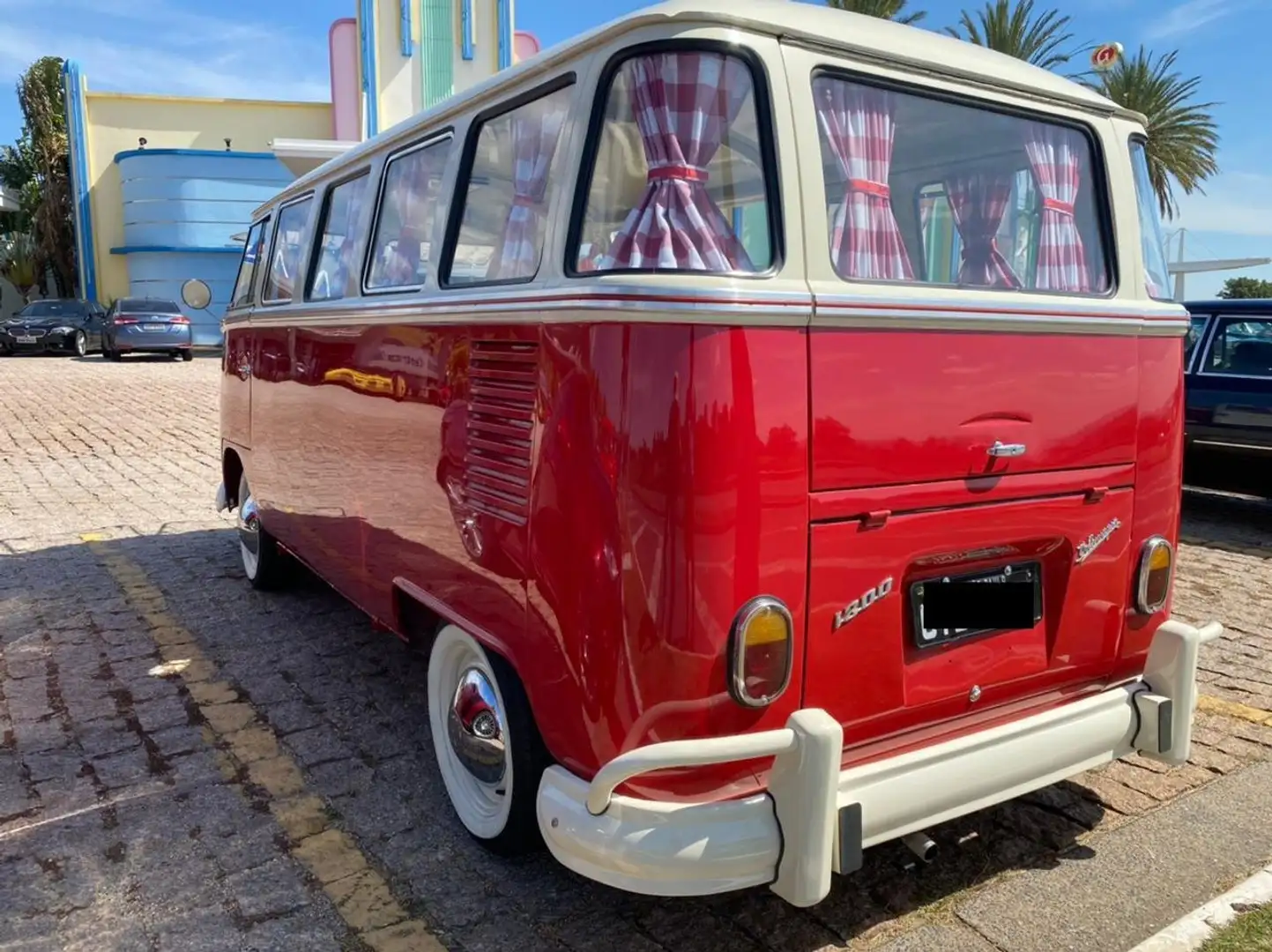 Volkswagen T1 Safari Windows 66' Roşu - 2