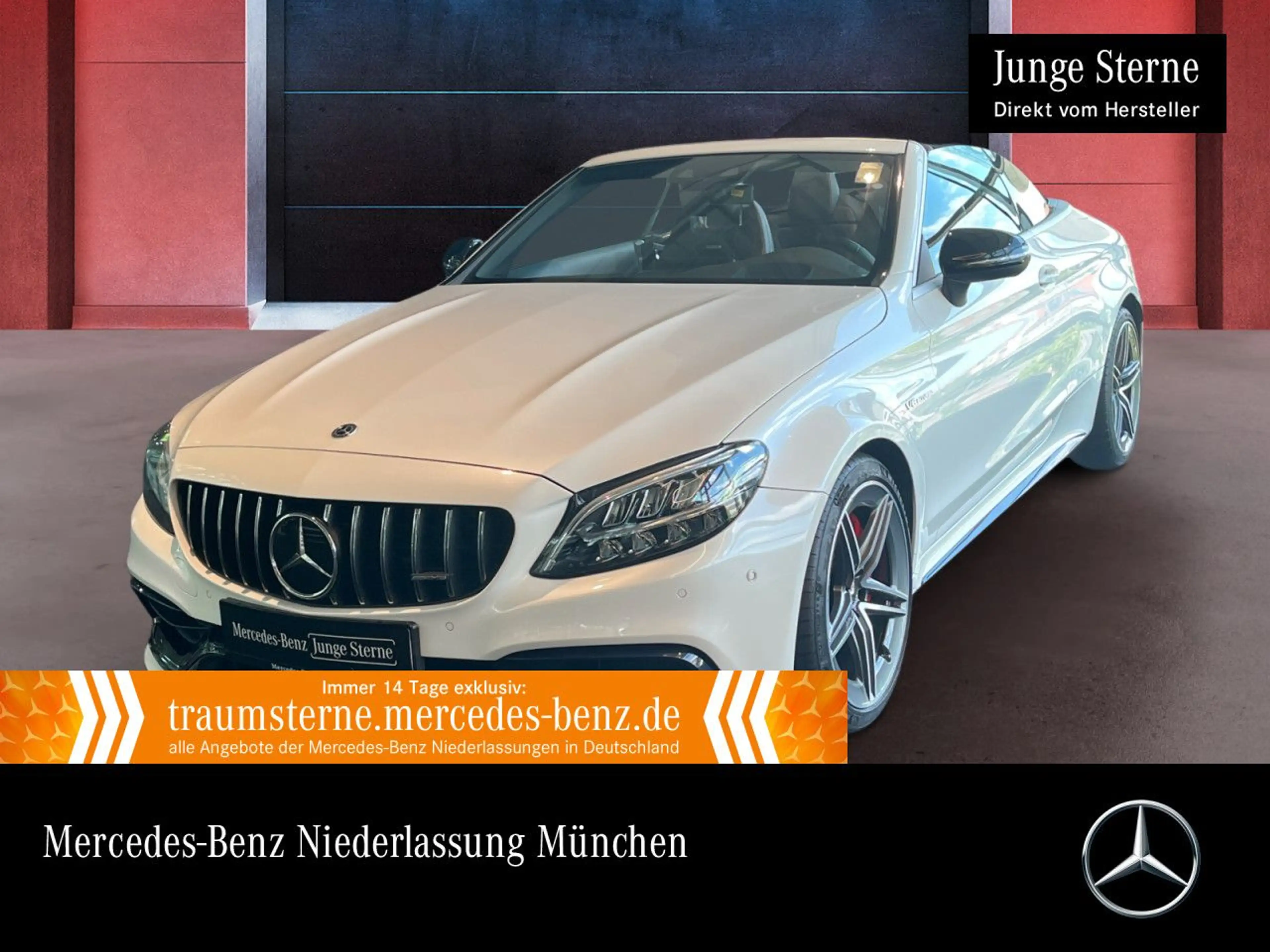 Mercedes-Benz C 63 AMG C 63 S Cabrio NIGHT+DRIVERS+LED+FAHRASS+BURMESTER