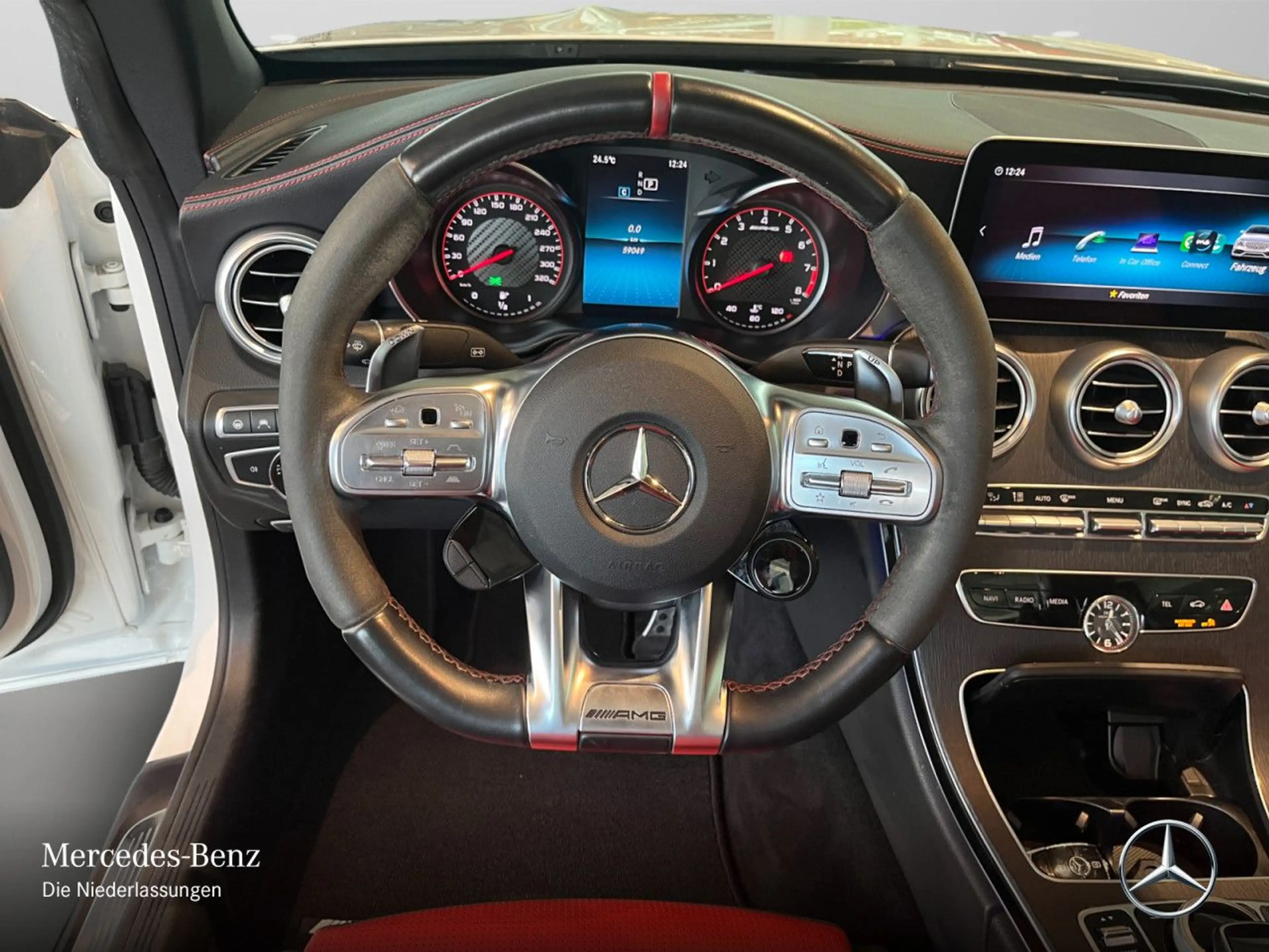 Mercedes-Benz C 63 AMG C 63 S Cabrio NIGHT+DRIVERS+LED+FAHRASS+BURMESTER — photo 12