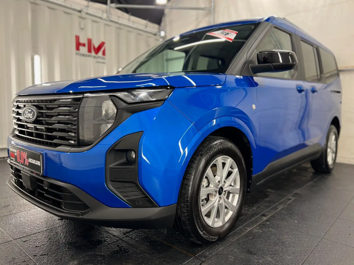 Ford Tourneo Courier TourneoCourier 1.0 EB Titanium/AHK/DAB/Verkz./ Blau - 1