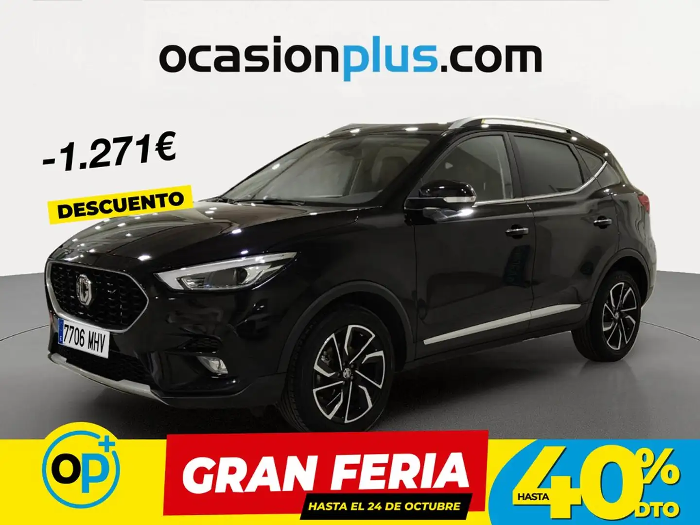 MG ZS 1.5 VTi-Tech Luxury 78kW Negro - 1
