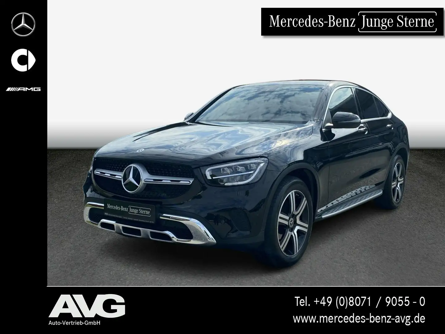 Mercedes-Benz GLC 400 GLC 400 d 4M Business-P. DISTRONIC LED SHZ MBUX Schwarz - 1