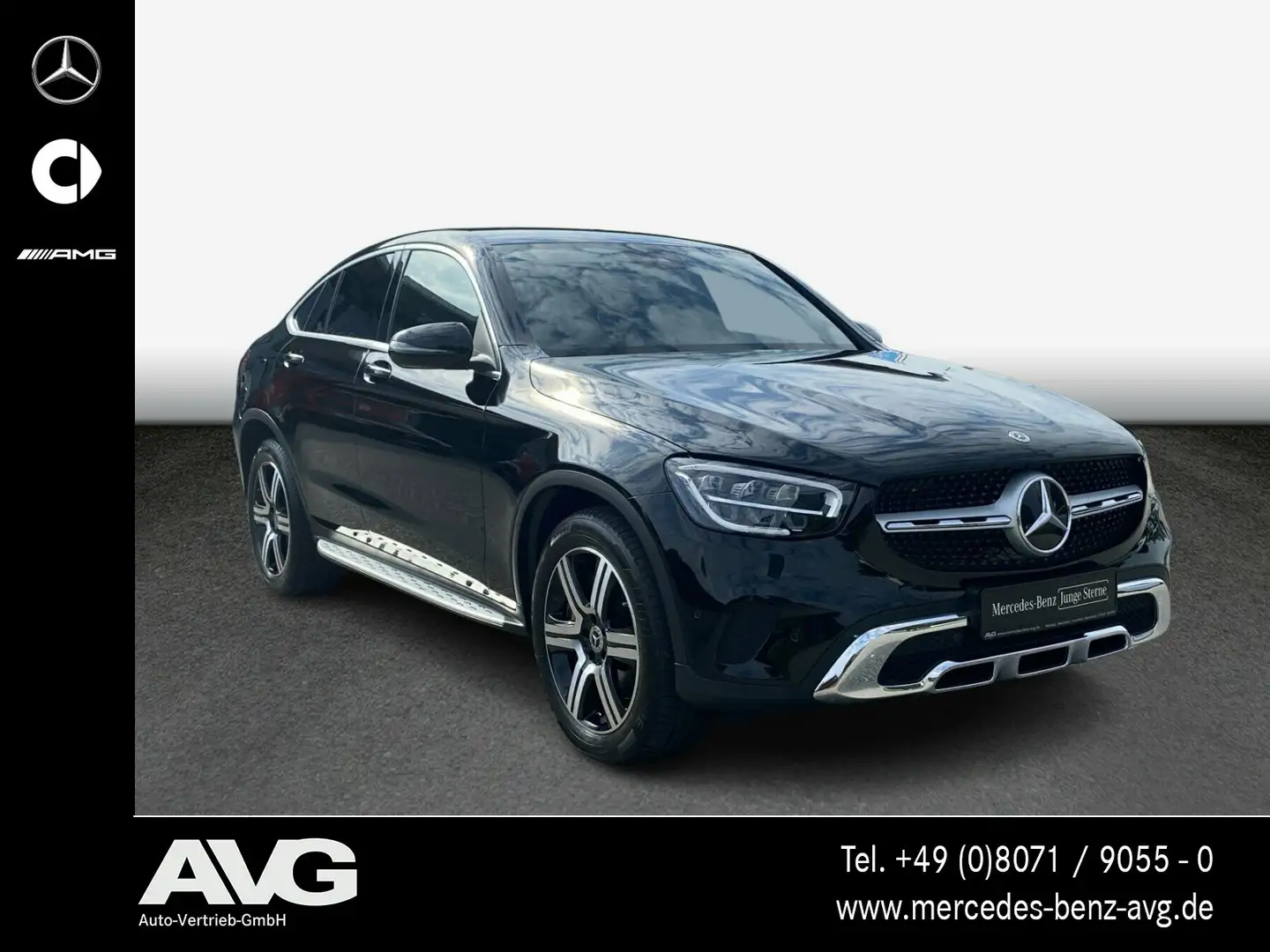 Mercedes-Benz GLC 400 GLC 400 d 4M Business-P. DISTRONIC LED SHZ MBUX Schwarz - 2