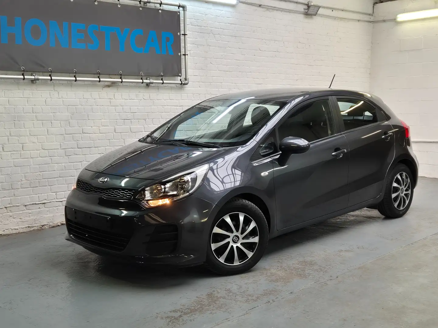 Kia Rio 1.2i Lounge- 1 PROP.- TRES BEL ETAT-GARANTIE Grijs - 2