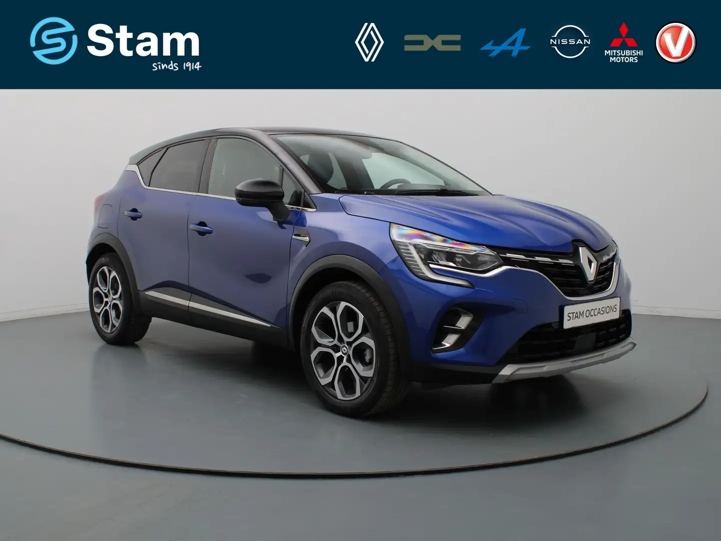 Renault Captur TCe 90pk Techno Camera | Climate | Navi | Parksens Bleu - 1
