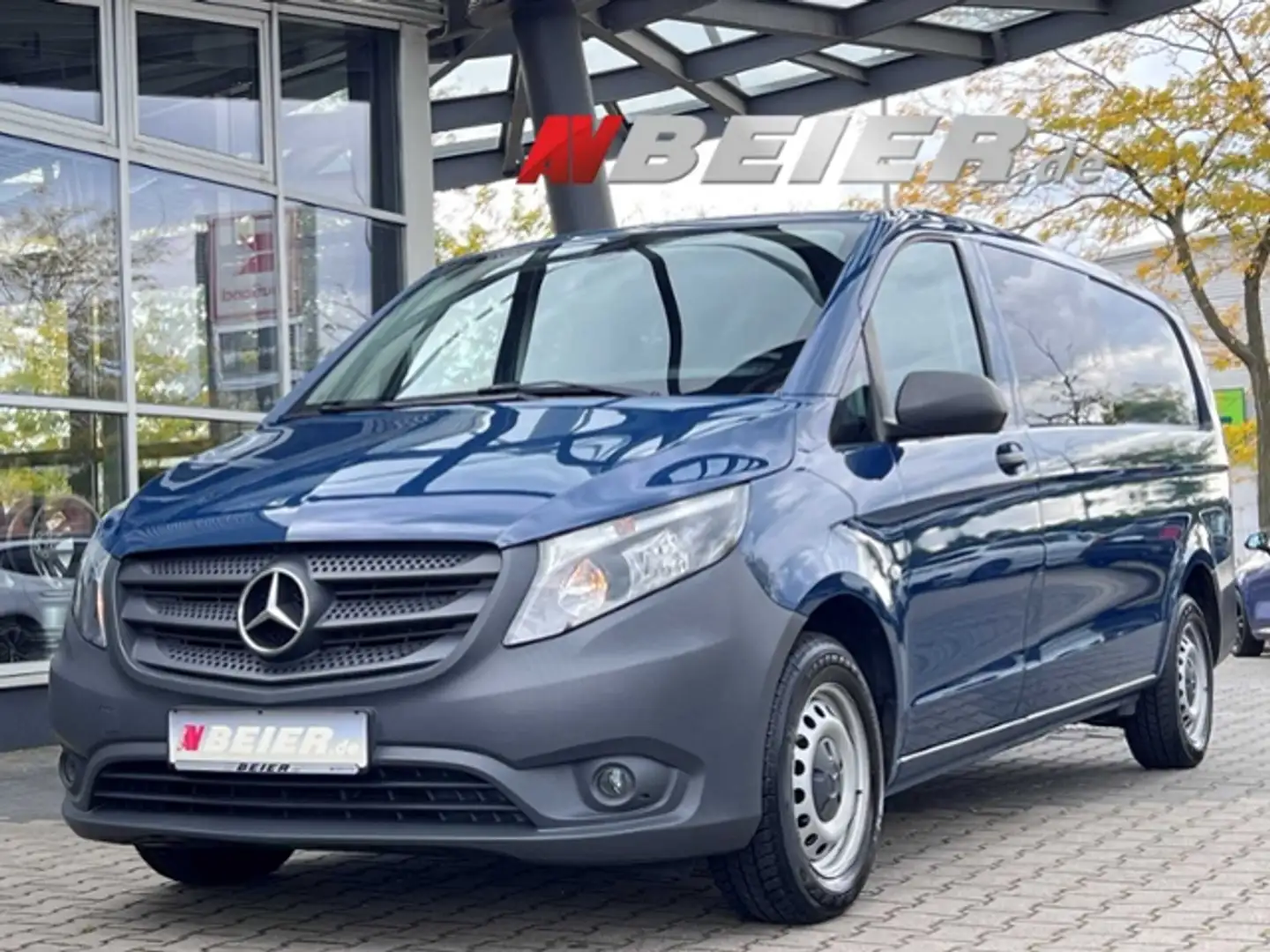 Mercedes-Benz Vito Mixto lang Trennwand Klima 6 Sitz SHZ 114/11 Bleu - 1