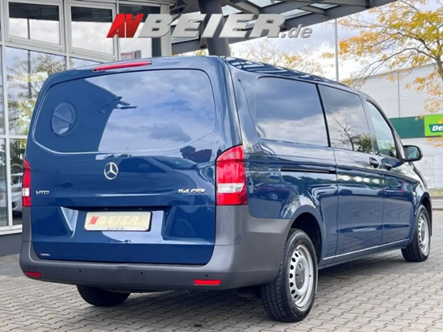 Mercedes-Benz Vito Mixto lang Trennwand Klima 6 Sitz SHZ 114/11 Bleu - 2