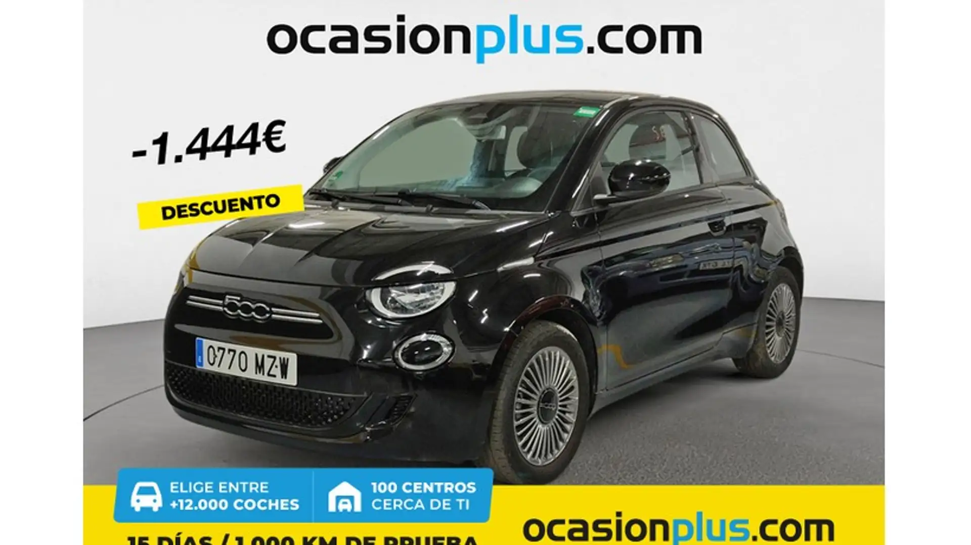 Fiat 500e 70Kw Icon Negro - 1