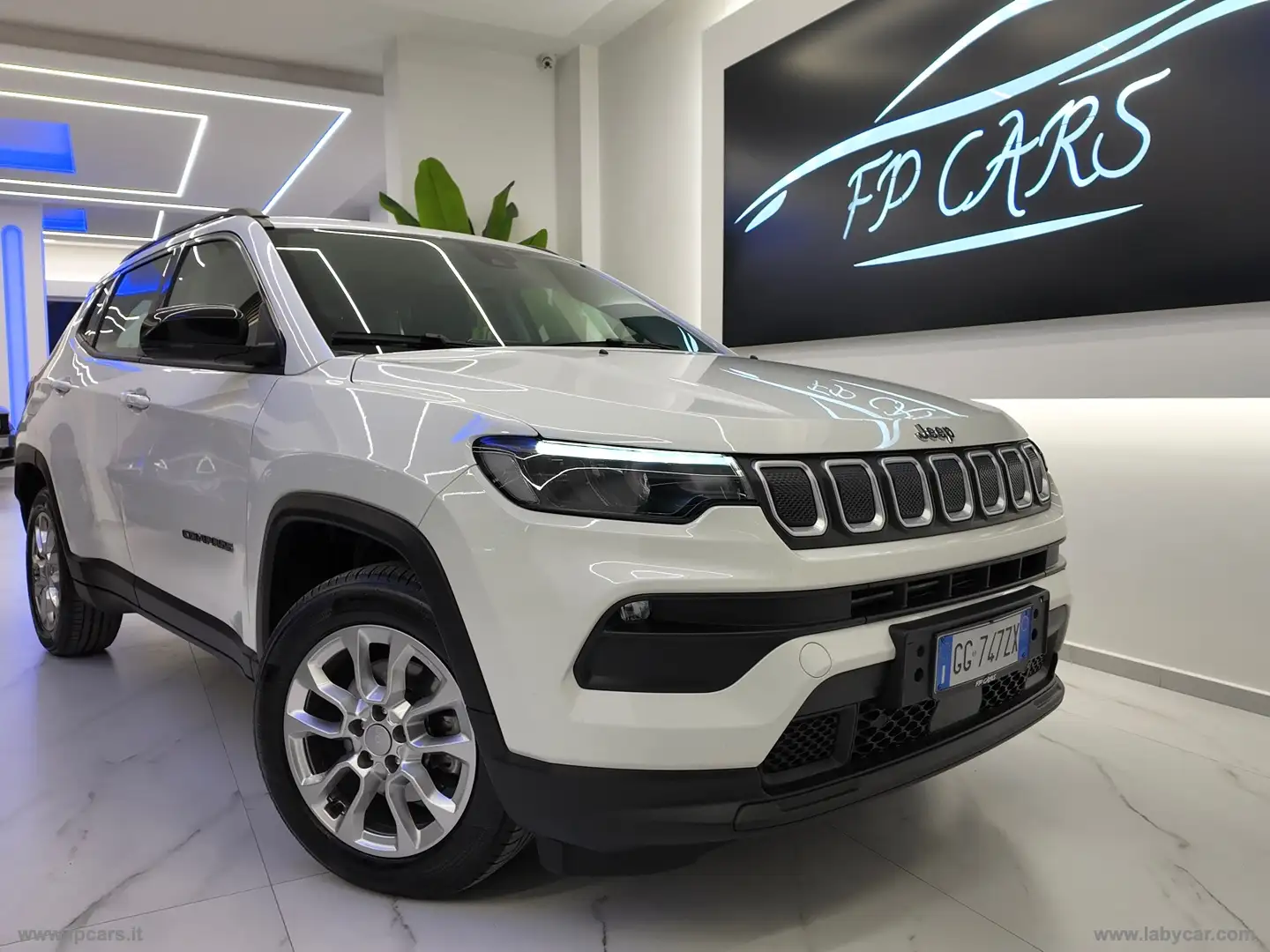 Jeep Compass 1.6 Mjt II 2WD Longitude Blanc - 1