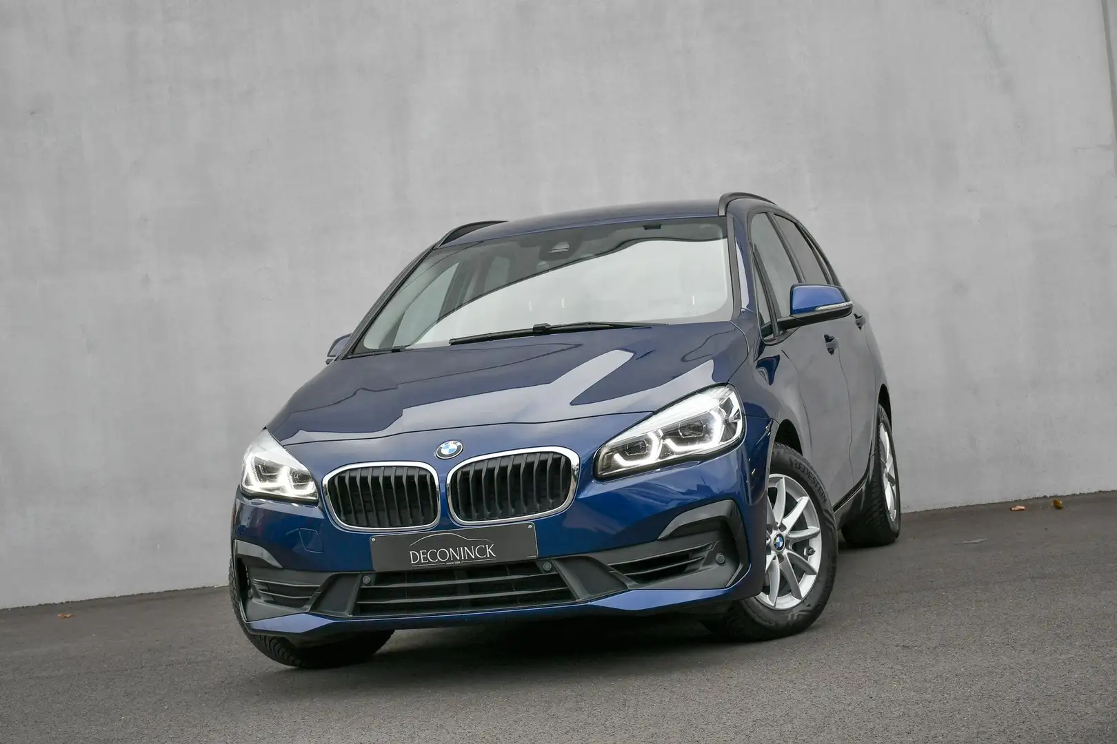 BMW 216 i Active Tourer *LED*LEDER*NAVI*ZETELWARMING* Blauw - 1