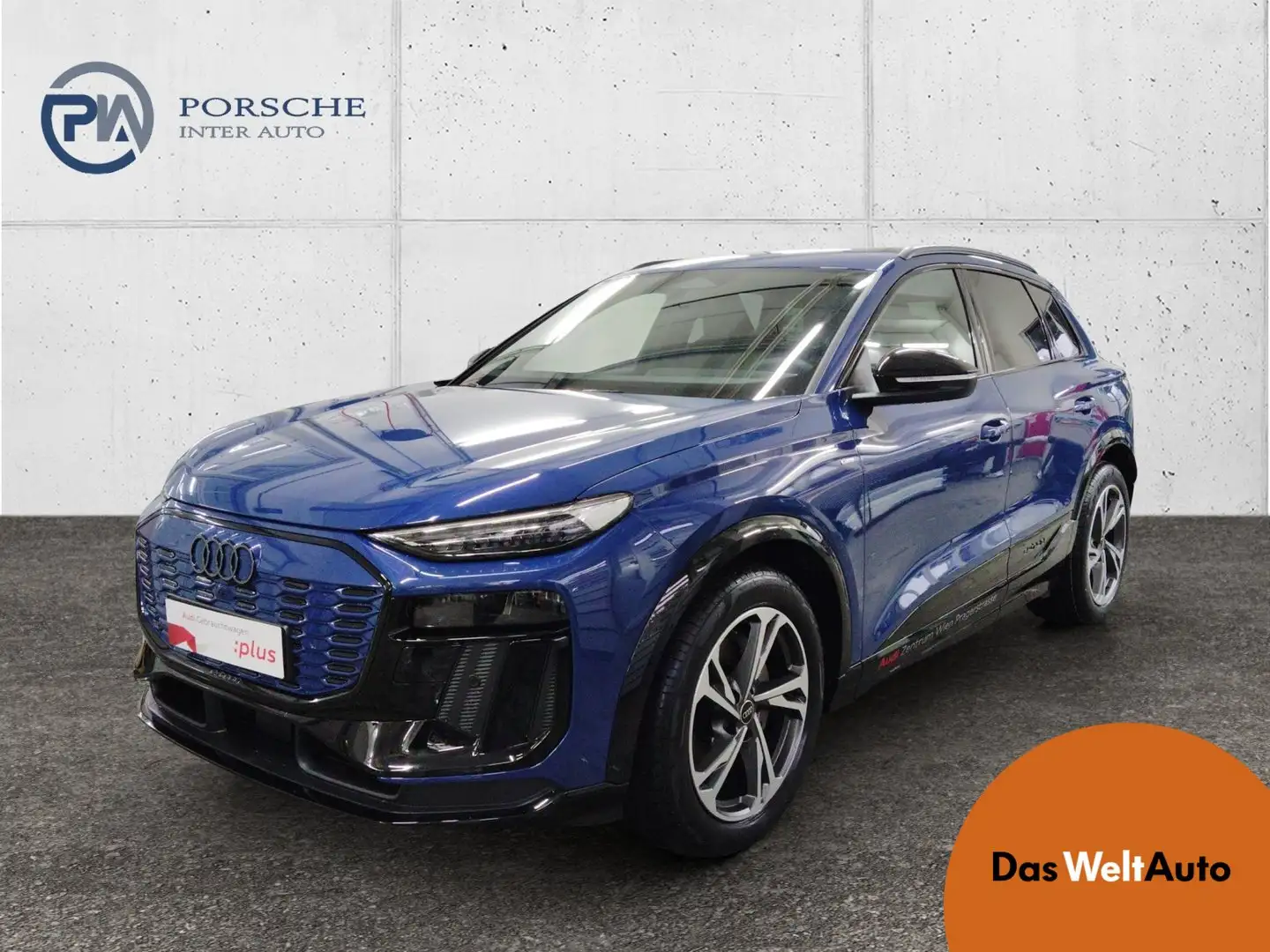Audi Q6 e-tron performance Bleu - 1