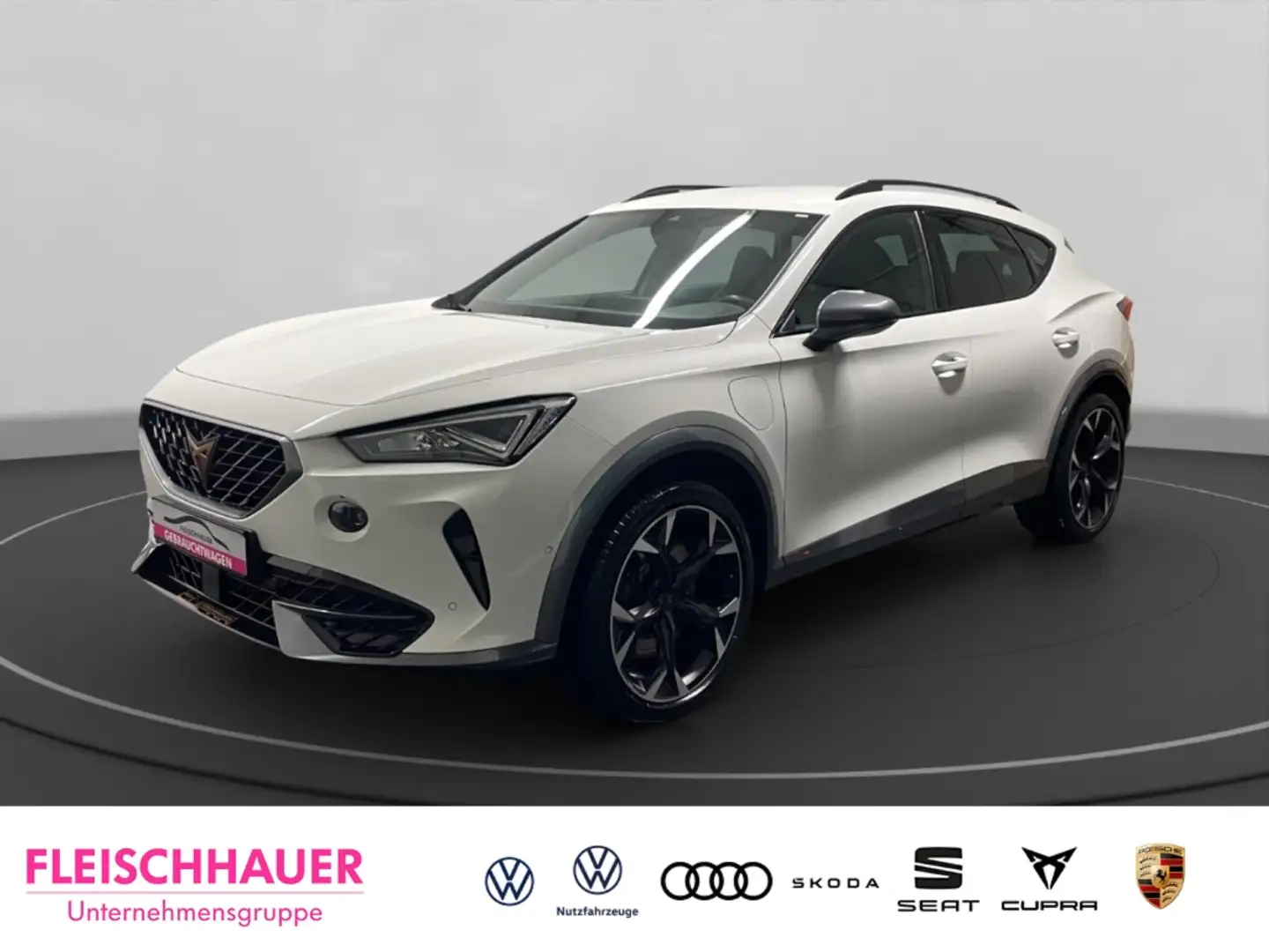 CUPRA Formentor e-HYBRID VZ ACC LED AHK Navi Tel.-Vorb. DAB Rückfa Weiß - 1