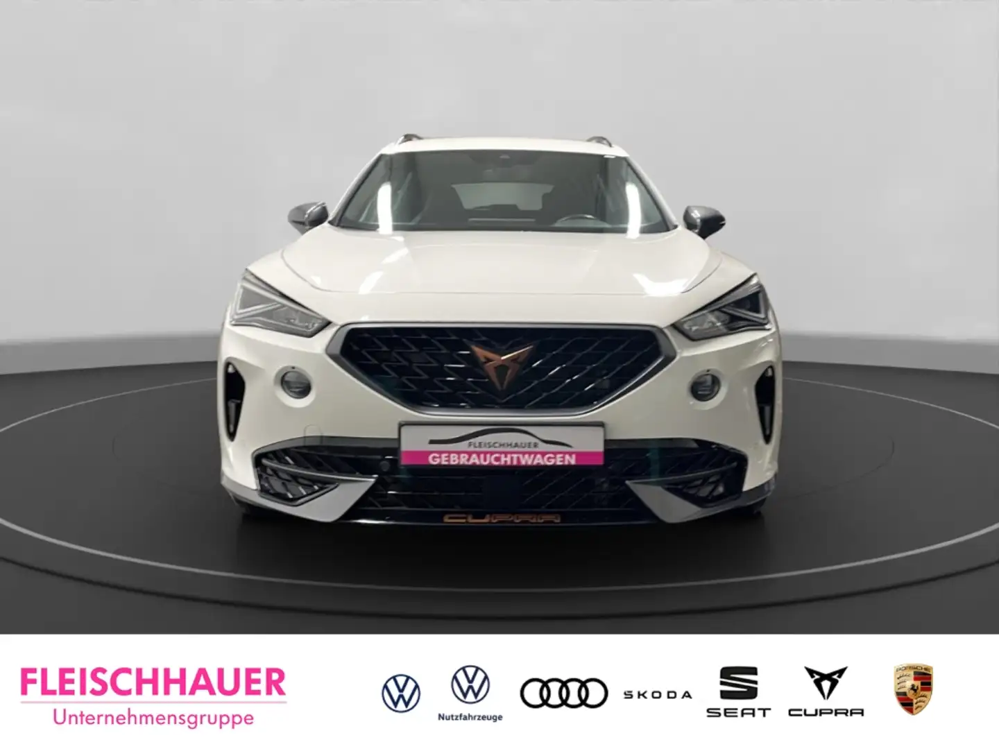 CUPRA Formentor e-HYBRID VZ ACC LED AHK Navi Tel.-Vorb. DAB Rückfa Weiß - 2