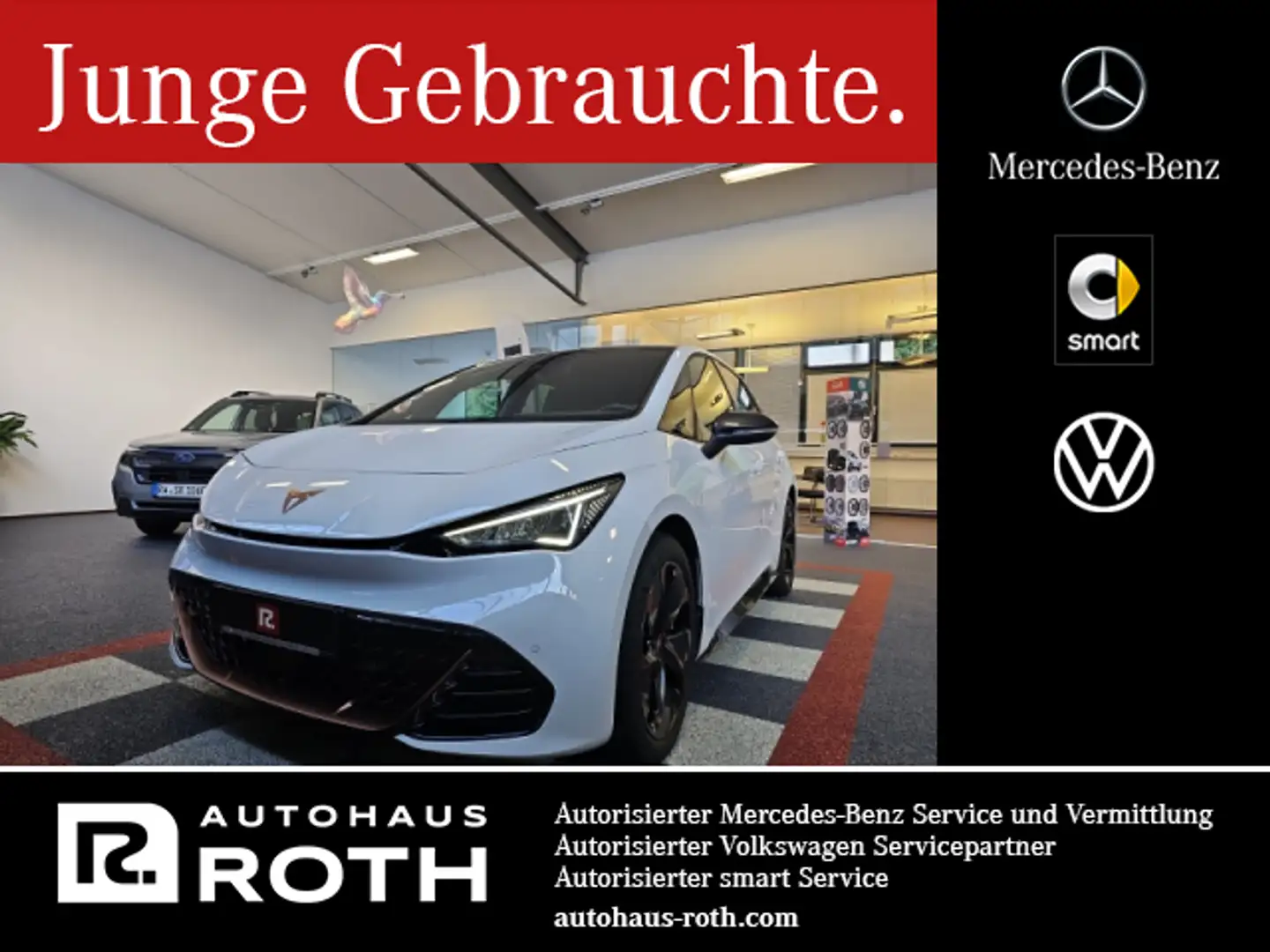 CUPRA Born Born 150 (58kWh) Navi/Pano.-Dach/Distronic/Klima Blanco - 1