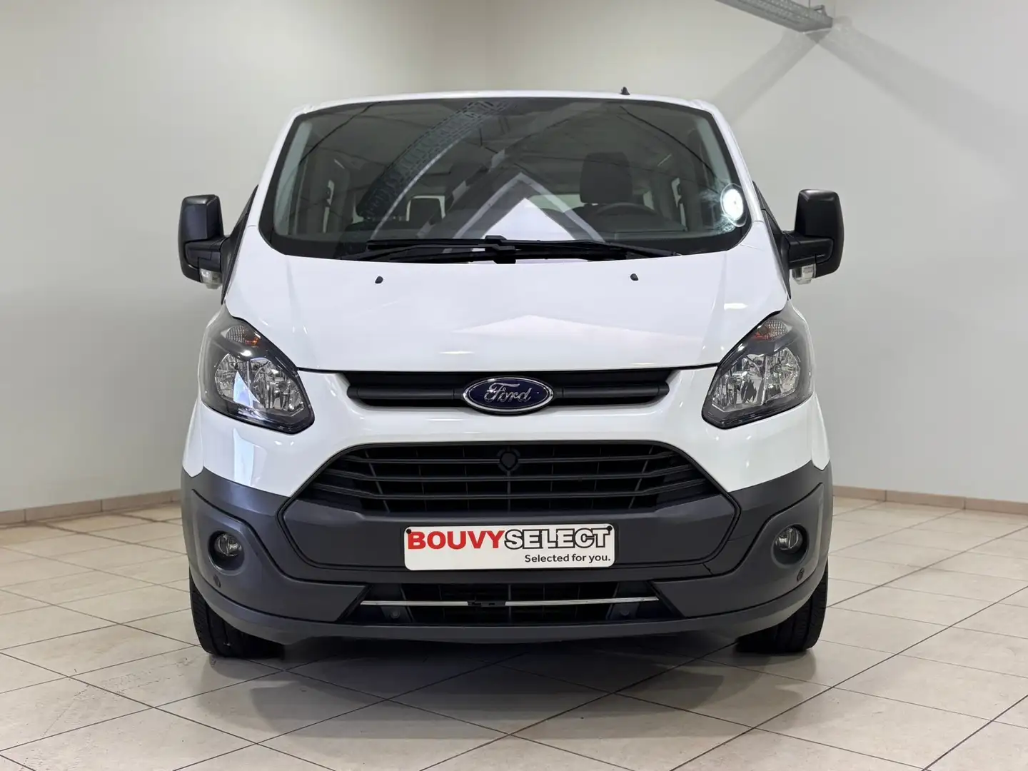 Ford Transit 2.0 TDCi L2H2 9 Places *CAPTEURS AV/AR*USB*PHONE* Blanc - 2