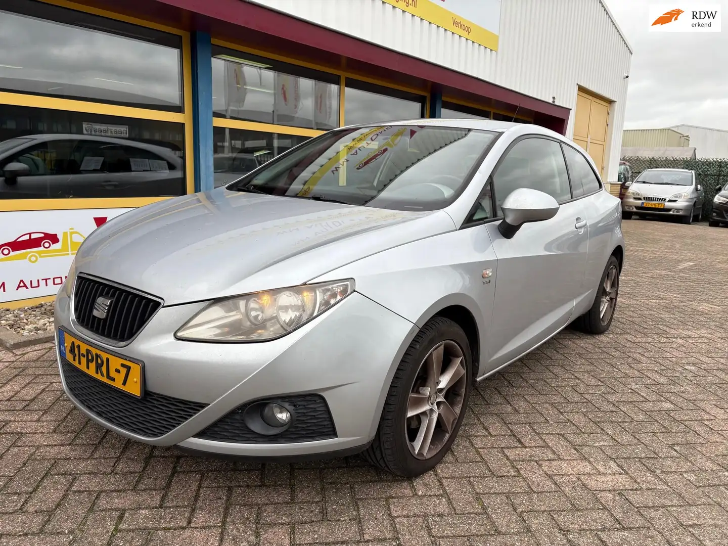 SEAT Ibiza SC 1.2 TSI SPORT AUTOMAAT AIRCO Grau - 1