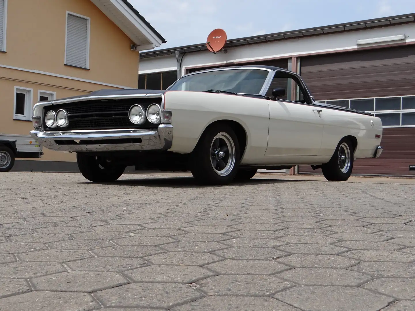 Ford Ranchero Pickup~302/V8 Automatik~Klima Top Zustand Weiß - 1