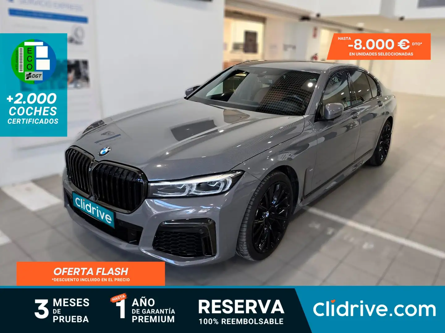 BMW 730 730dA Gris - 1