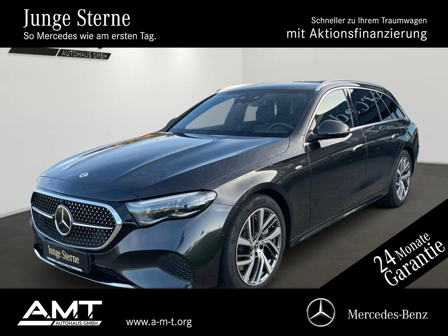 Mercedes-Benz E 300 E 300 de T-Modell Fahrassistenz-Paket Plus*AHK LED Grau - 1