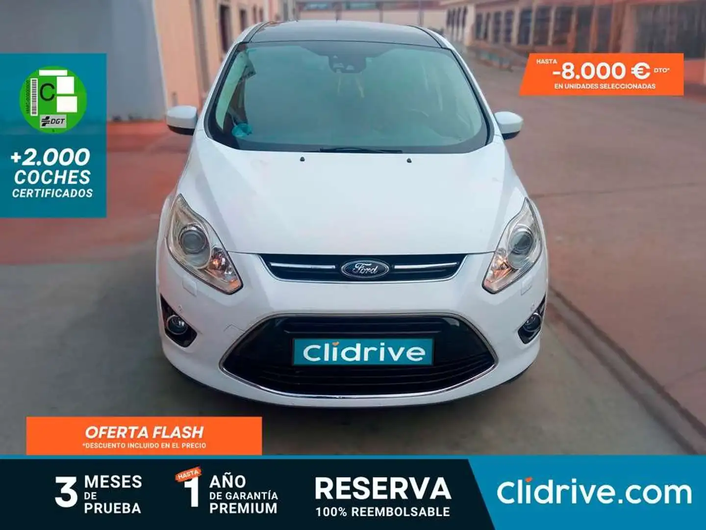 Ford C-Max 1.6 Ecoboost Titanium Blanco - 1