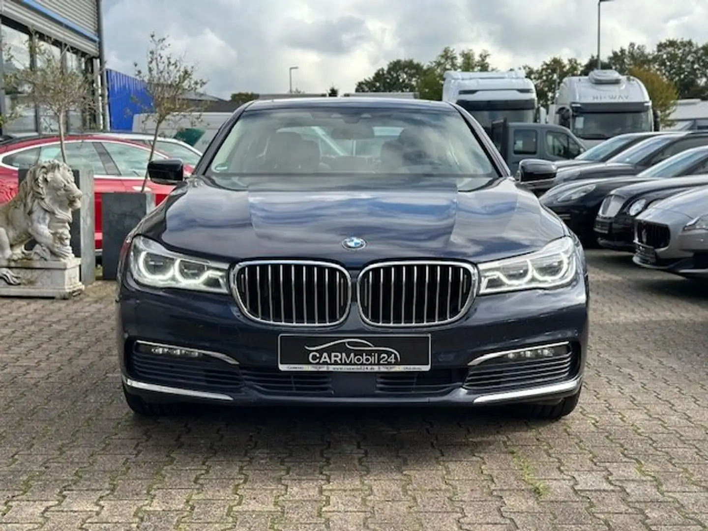 BMW 730 730d xDrive*AHK*HUD*RFK*4xSHZ*LED*SHD*TOP Blau - 2