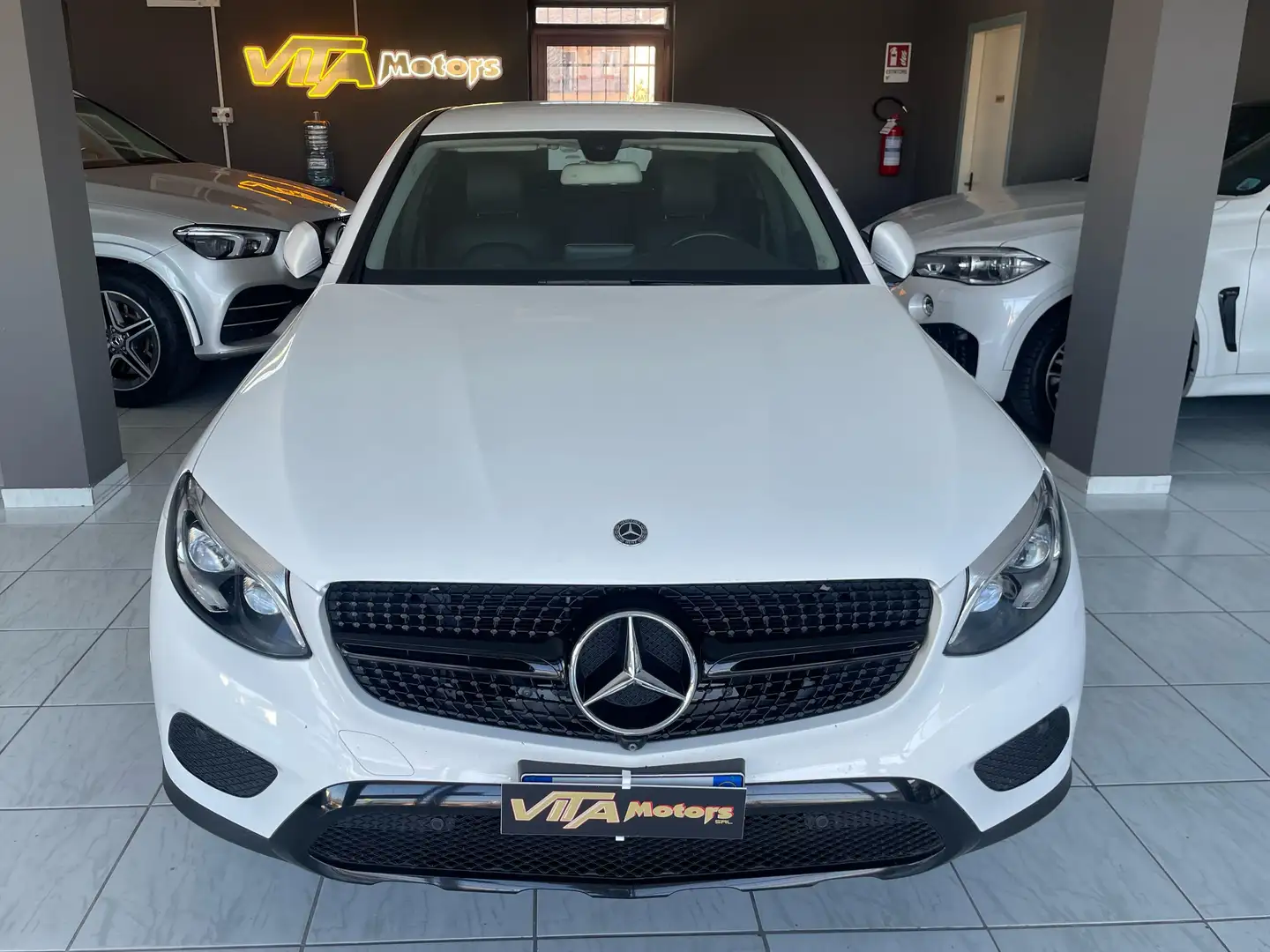 Mercedes-Benz GLC 220 GLC Coupe 220 d Exclusive 4matic auto Blanco - 2