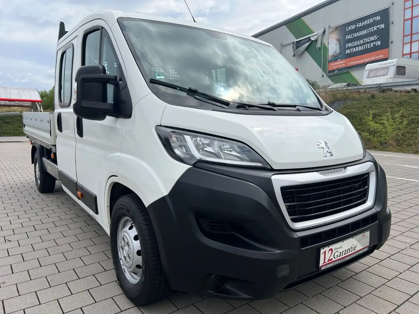 Peugeot Boxer Pritsche Doka. 435 L3 BlueHDi 165*7SITZER* White - 2