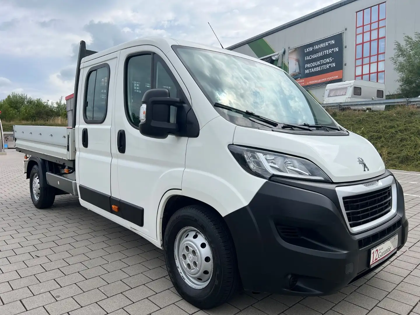 Peugeot Boxer Pritsche Doka. 435 L3 BlueHDi 165*7SITZER* White - 1
