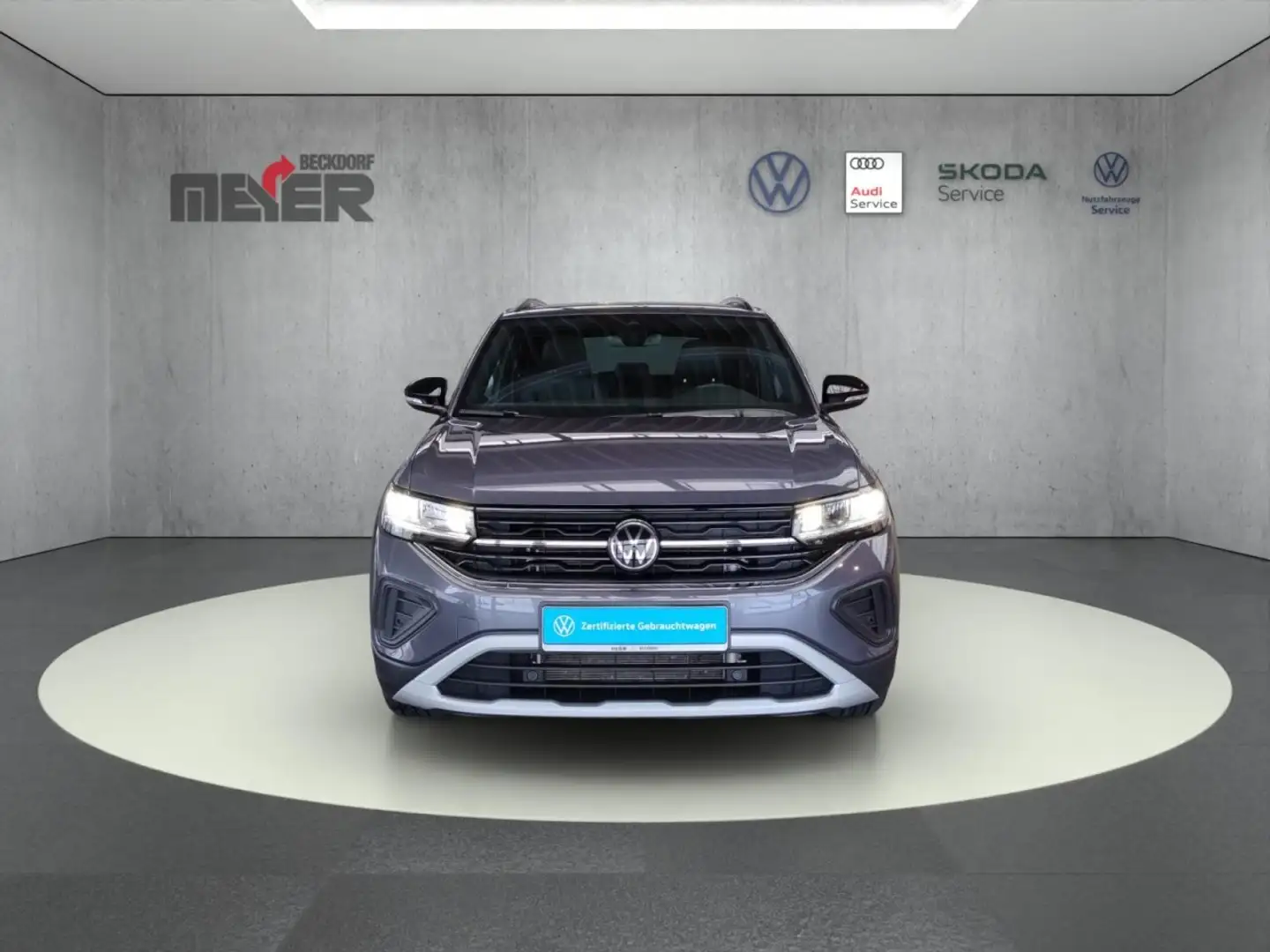 Volkswagen T-Cross GOAL 1.0 TSI DSG Klima Navi Einparkhilfe Grau - 2