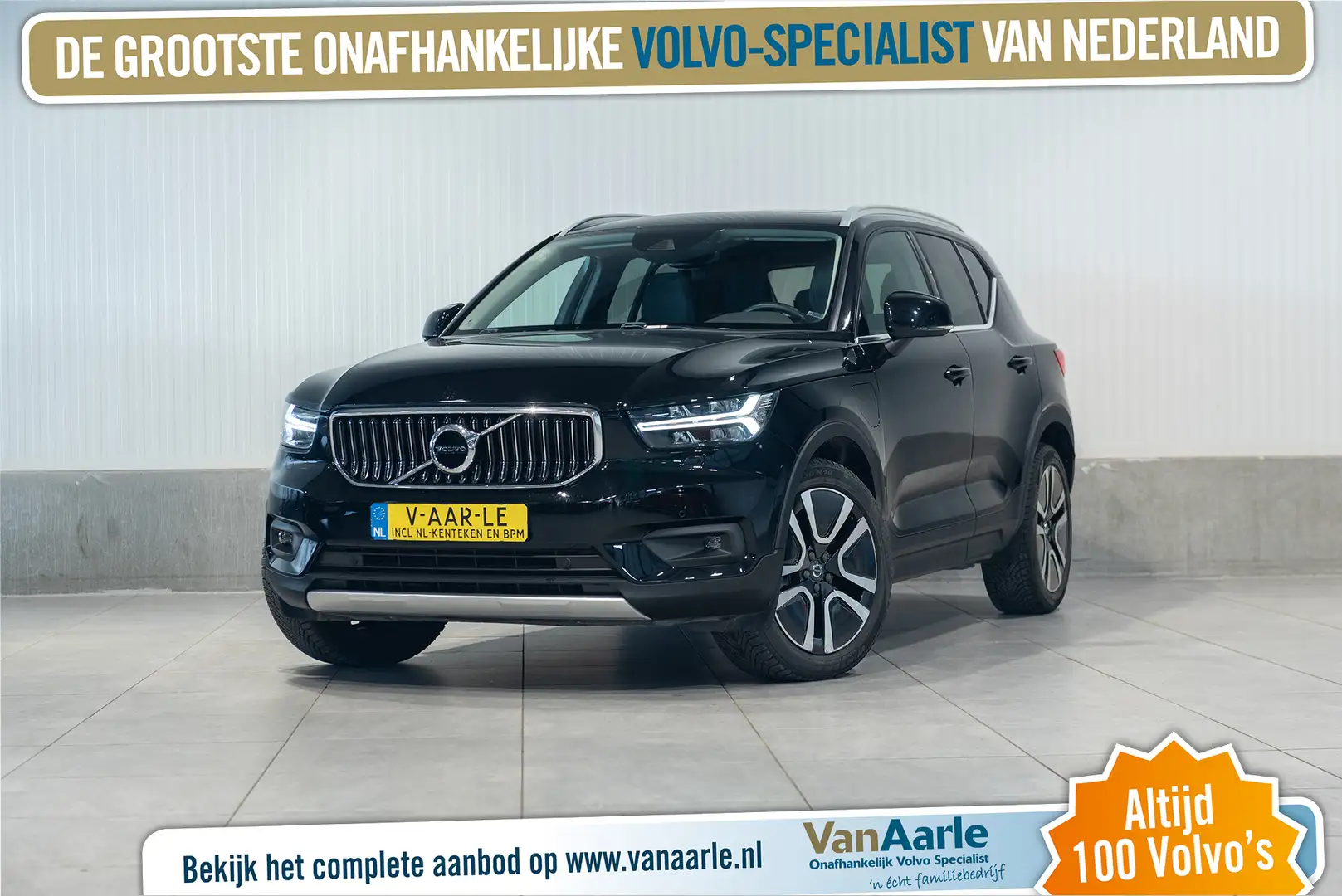 Volvo XC40 T5 Aut. Plug-In Hybrid Inscription Panoramadak Par Noir - 1