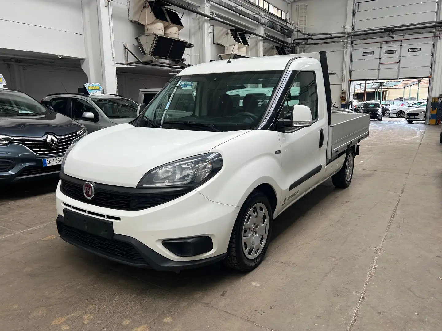 Fiat Doblo WORK 1.6 MJT 105 CV 3 POSTI + IVA Blanc - 1