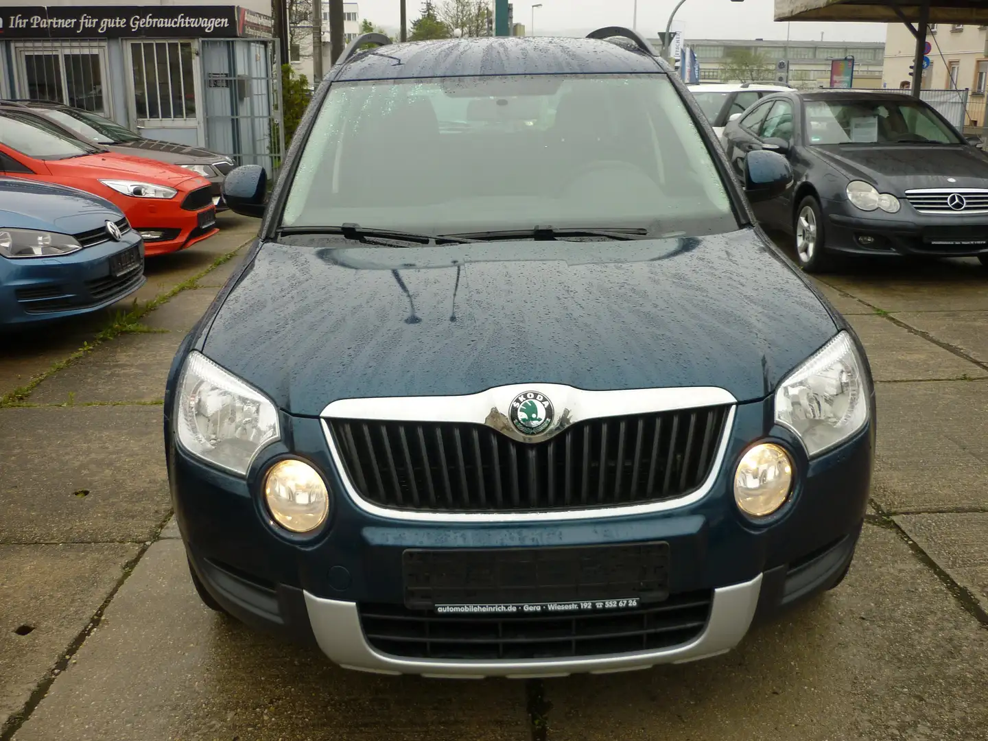 Skoda Yeti 2.0 TDi 4x4 Active Plus Edition Bleu - 2