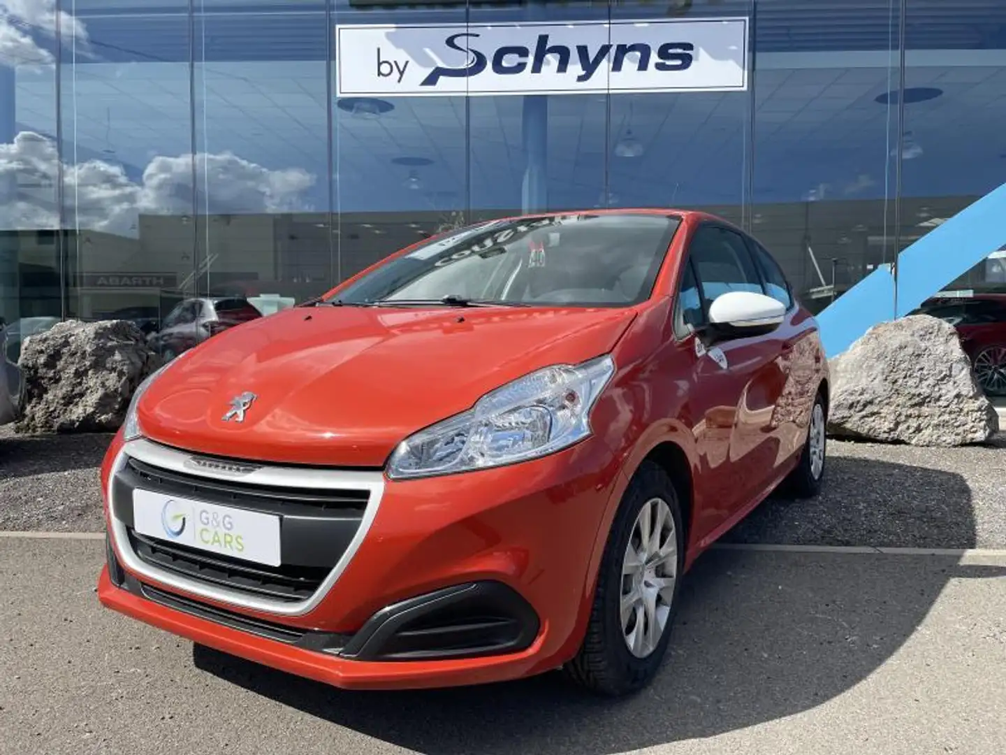 Peugeot 208 II Like-3portes  bluetooth Oranje - 1