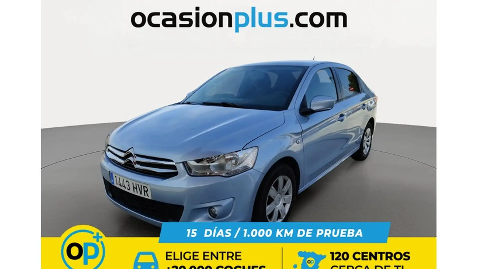 Citroen C-Elysée 1.6HDi Seduction 92 Silber - 1