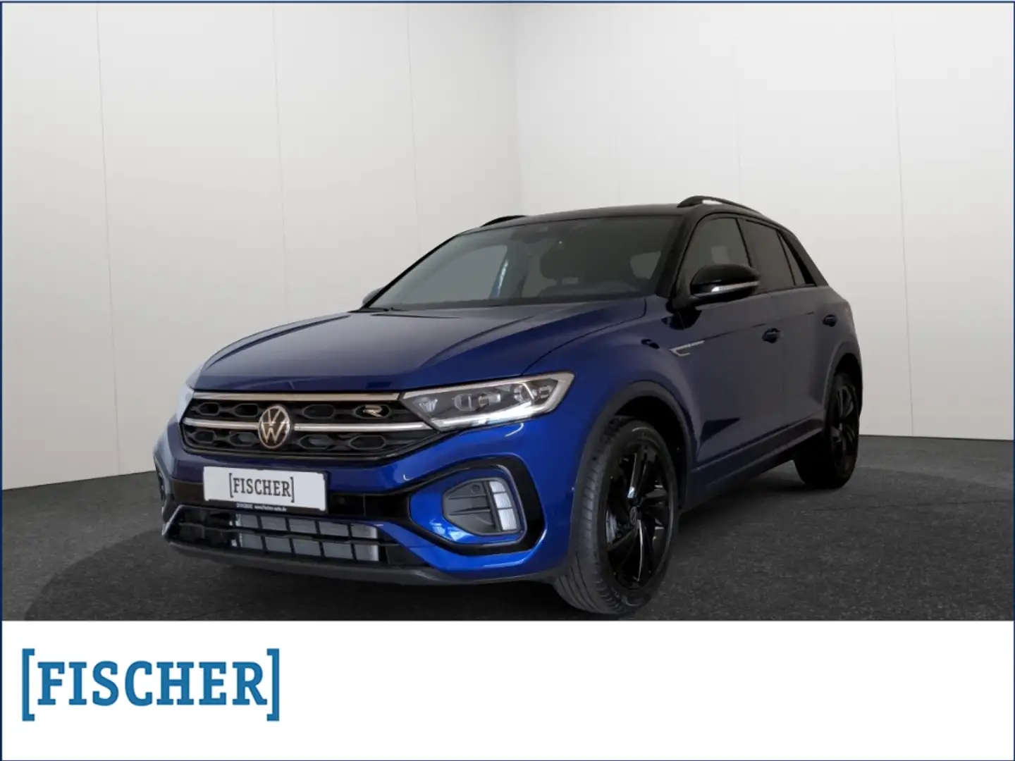 Volkswagen T-Roc 2.0TDI DSG R-Line ''Black Style'' Matrix Navi AHK Blau - 1