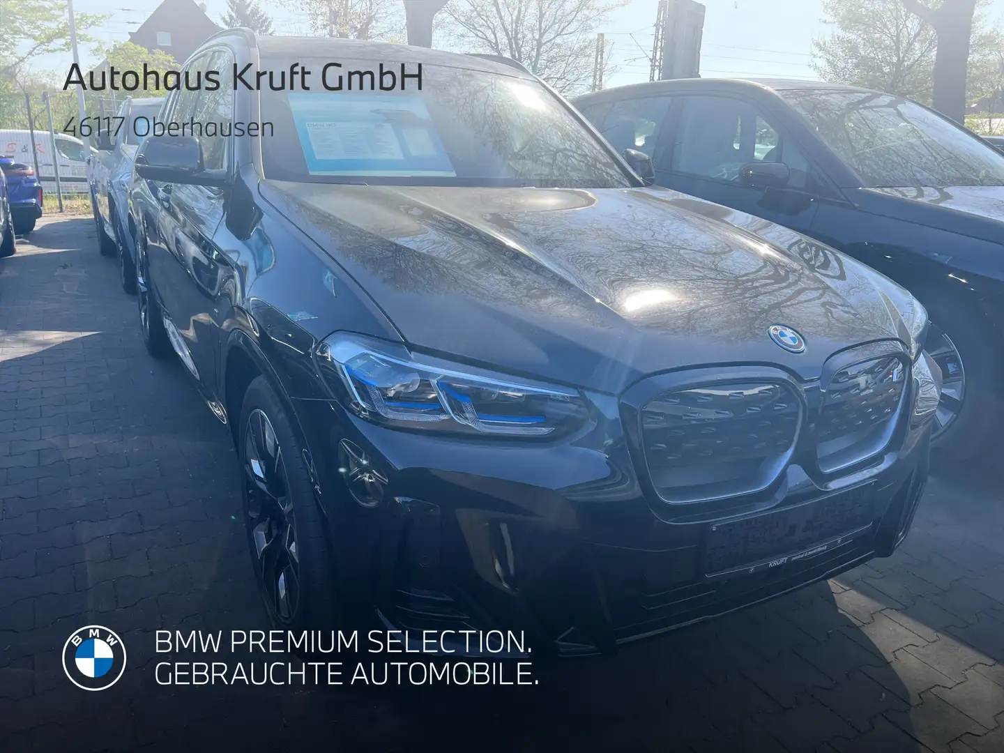 BMW iX3 IMPRESSIVE+LASERLICHT+KAMERA+AHK Negro - 2
