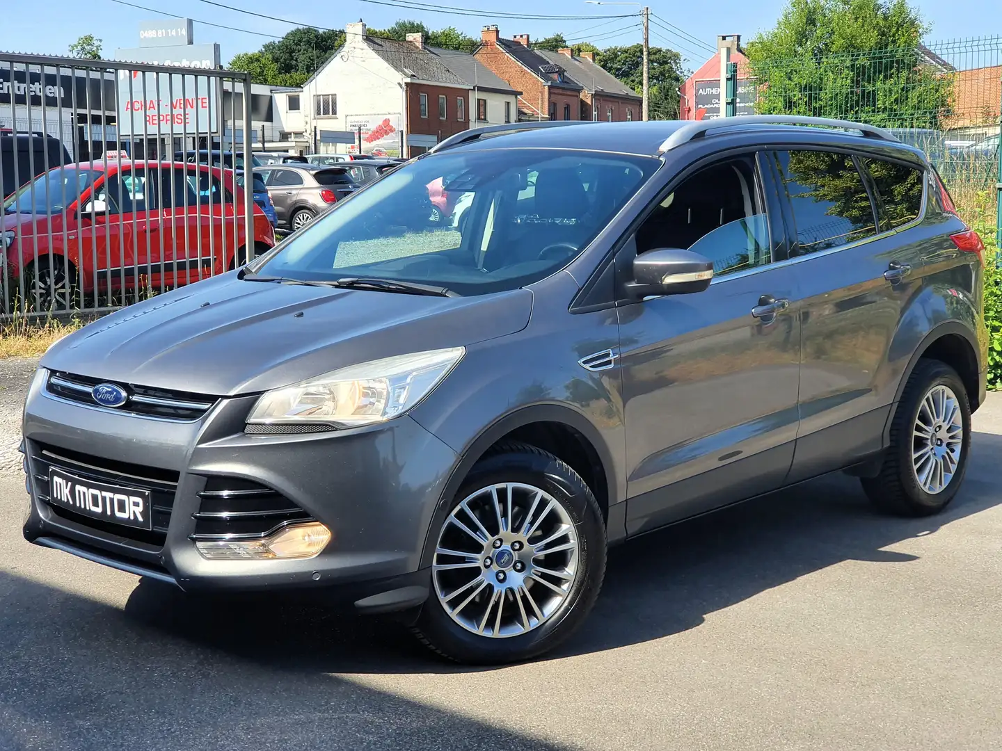 Ford Kuga 🟢2.O TDCi DIESEL 136 CV - FULL CARNET - GPS Grijs - 2