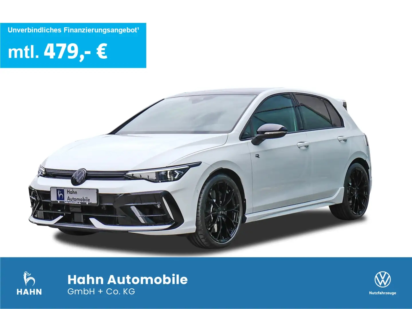 Volkswagen Golf R BLACK EDITION 2,0 l TSI OPF 4MOTION 333 P Weiß - 1