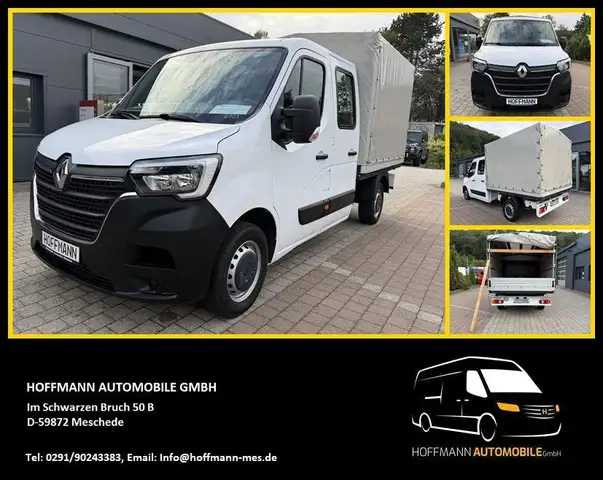 Renault Master DOKA 3,5t Pritsche Plane EX Bundeswehr