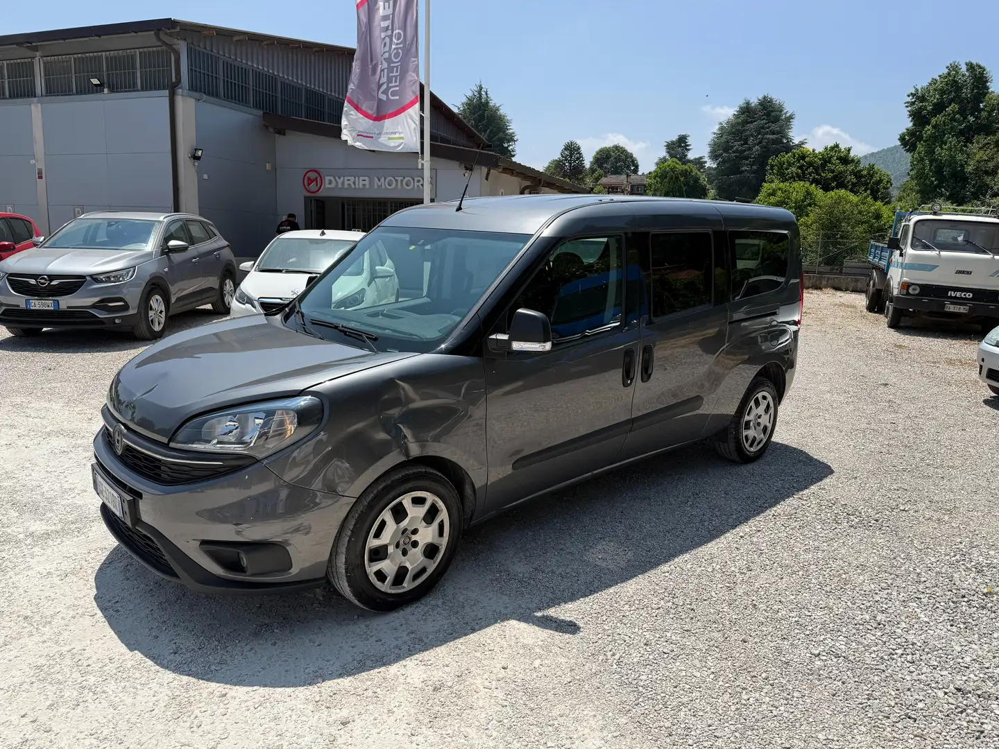 Fiat Doblo Maxi 1.6 mjt 16v Lounge 120CV N1 AUTOCARRO Grigio - 1